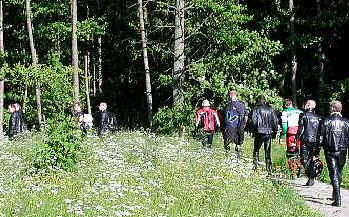 Spaziergang durch den Schlosspark Boitzenburg