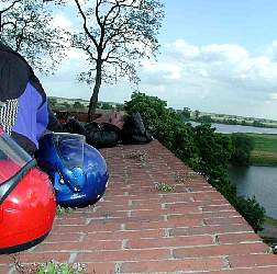 Helme; Stadtmauer; Elbe (Tangermnde)