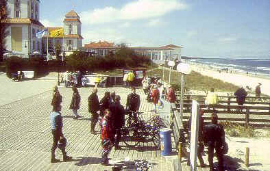 An der Seebrcke des Ostseebads Binz