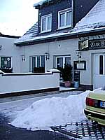 Restaurant im Schnee